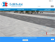 Tablet Screenshot of ediltubi.it